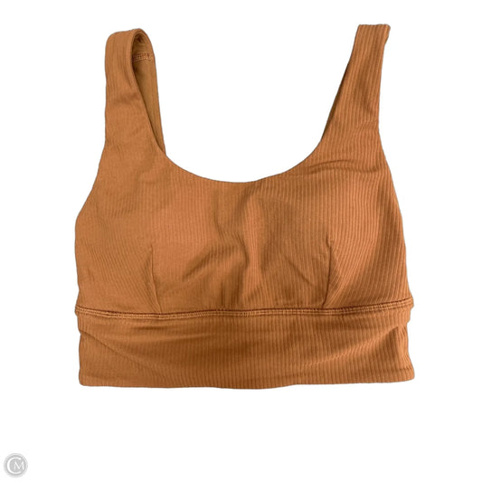 Athletic Bra By Lululemon In Brown, Size: 4