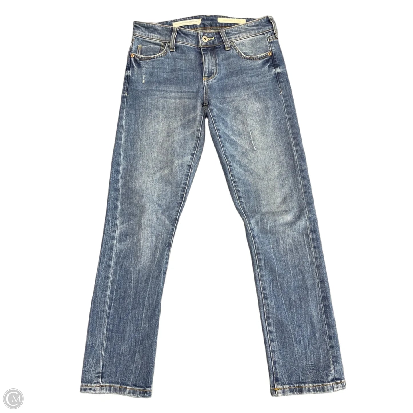 Jeans Boyfriend By Pilcro In Blue Denim, Size: 2