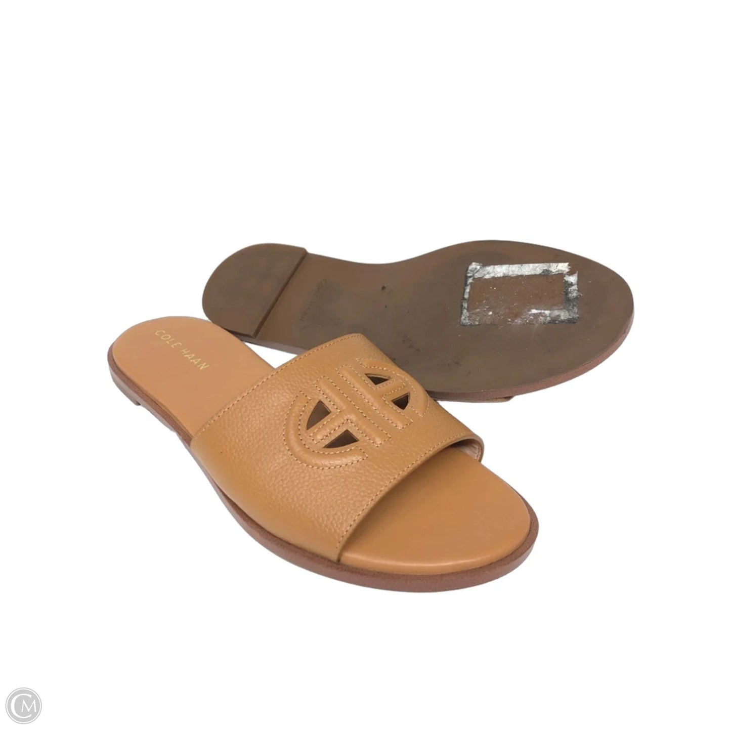 Sandals Flats By Cole-haan In Tan, Size: 8