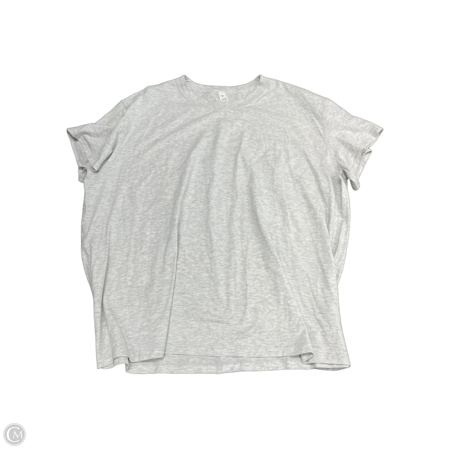 Athletic Top Short Sleeve By Lululemon In Green, Size: 20