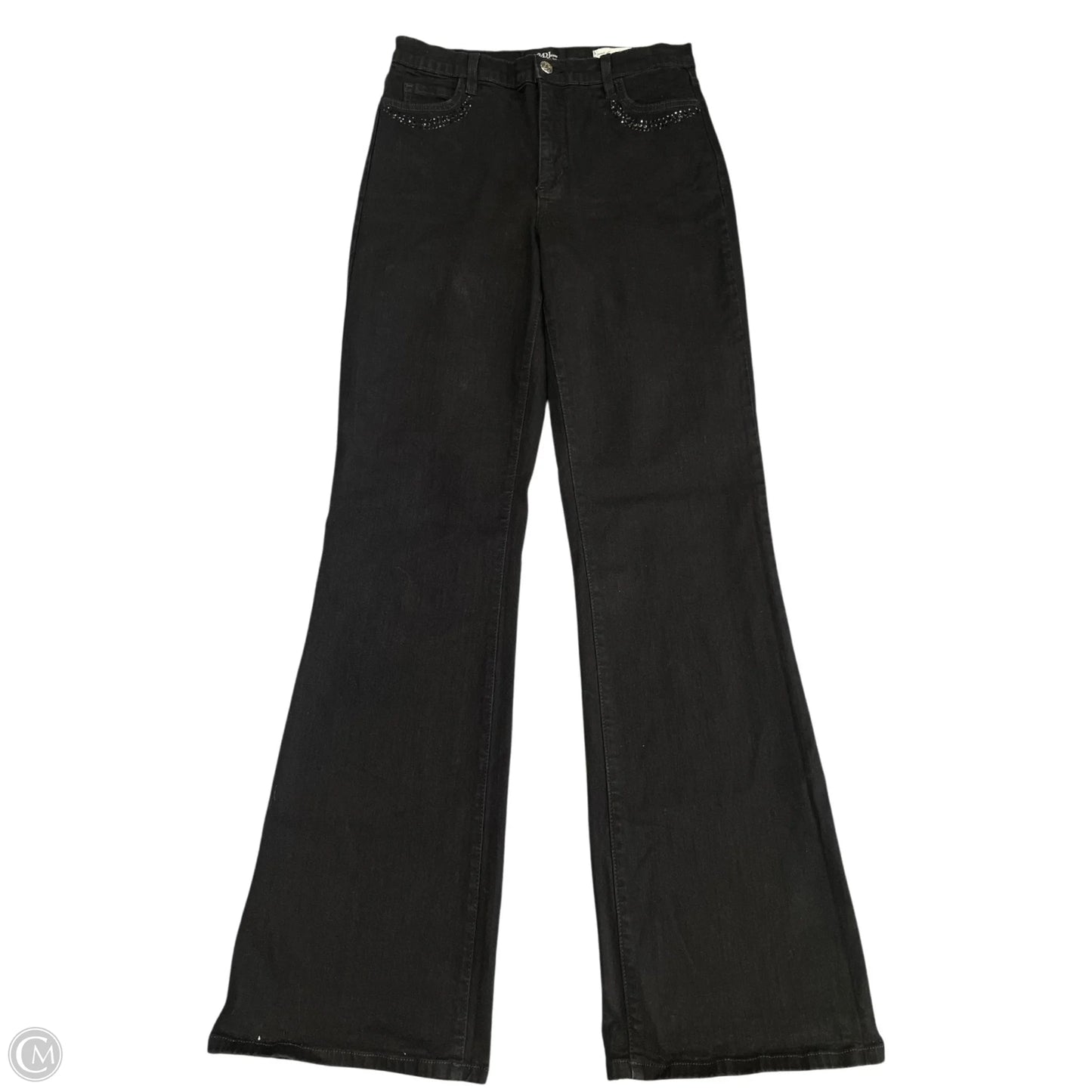Jeans Boot Cut By Not Your Daughters Jeans In Black Denim, Size: 8