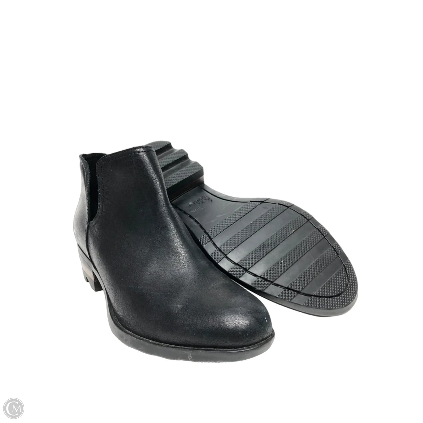 Boots Ankle Heels By Sorel In Black, Size: 8