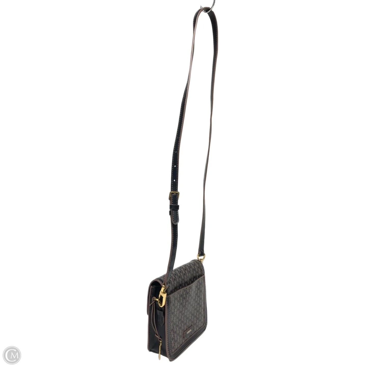 Crossbody Leather By Fossil, Size: Small