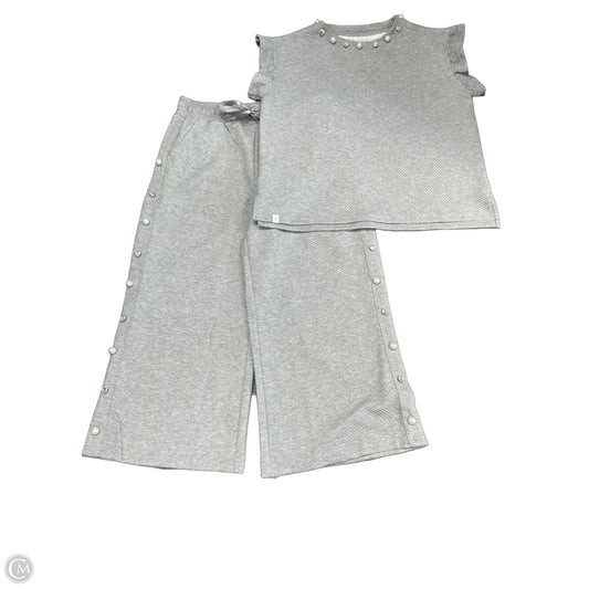 Lounge Set Pants By Simply Southern In Grey, Size: Xl