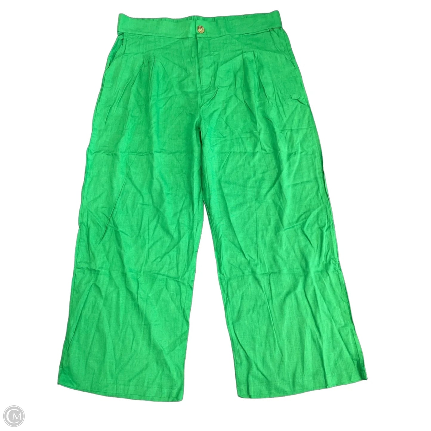 Pants Wide Leg By Andthewhy In Green, Size: 3x