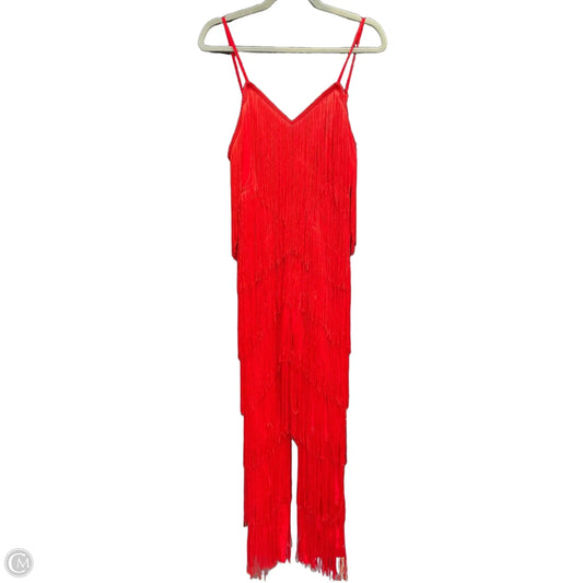 Jumpsuit By Pretty Little Thing In Red, Size: 4