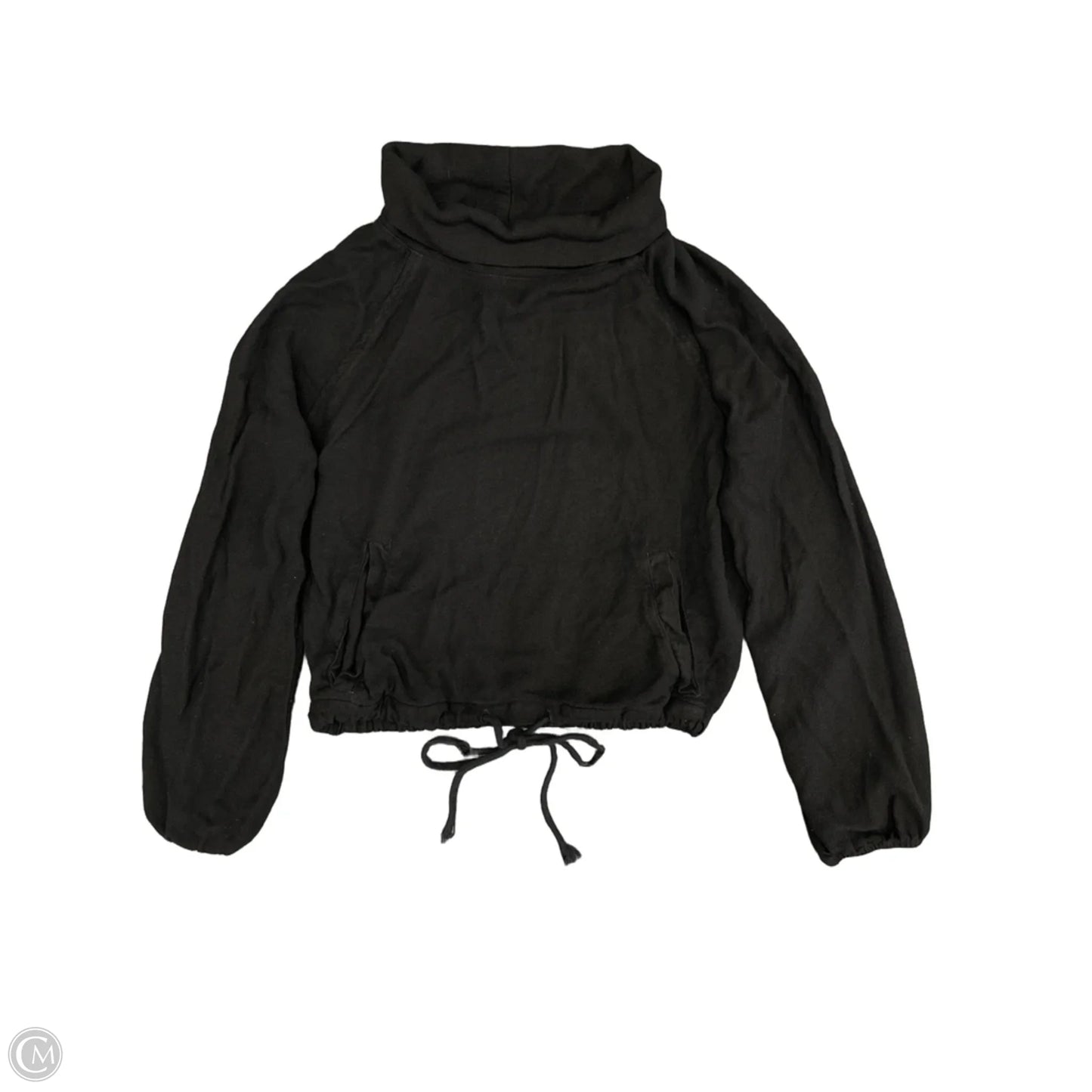 Sweatshirt Crewneck By Bella Dahl In Black, Size: S