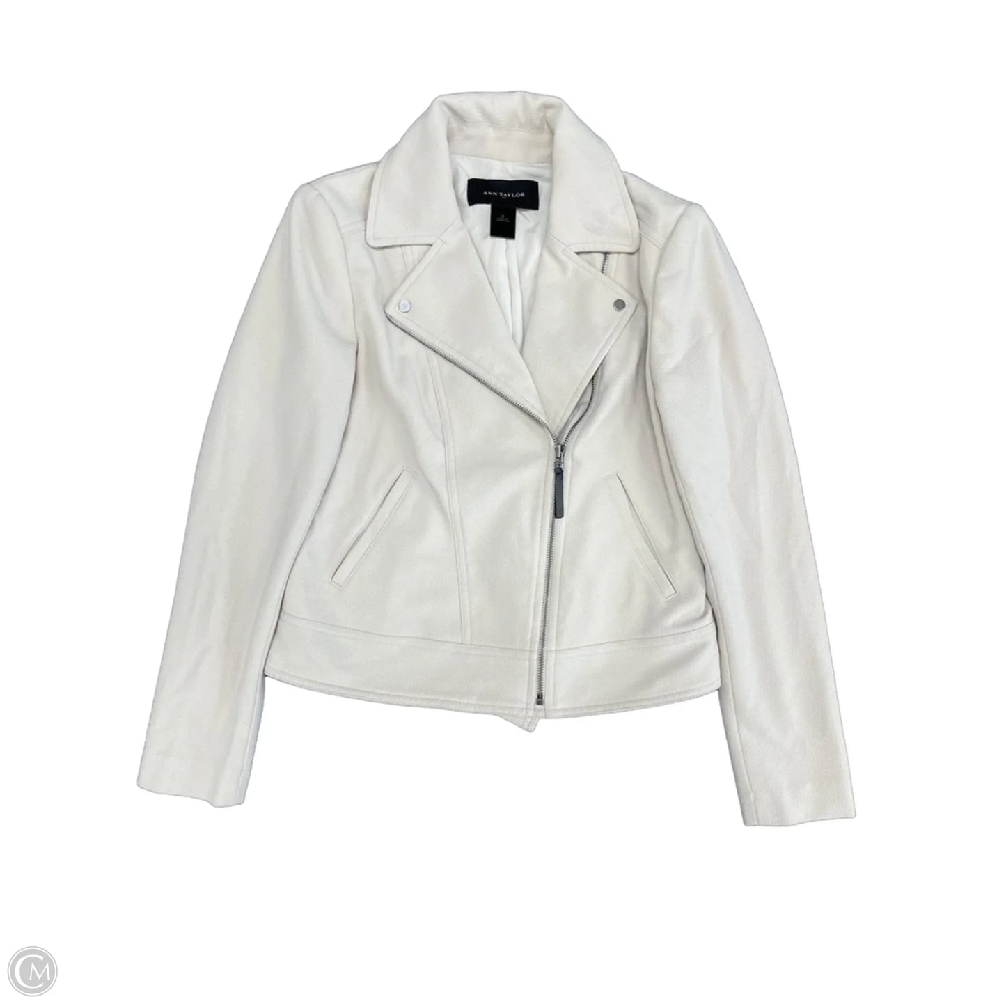 Blazer By Ann Taylor In Beige, Size: 0
