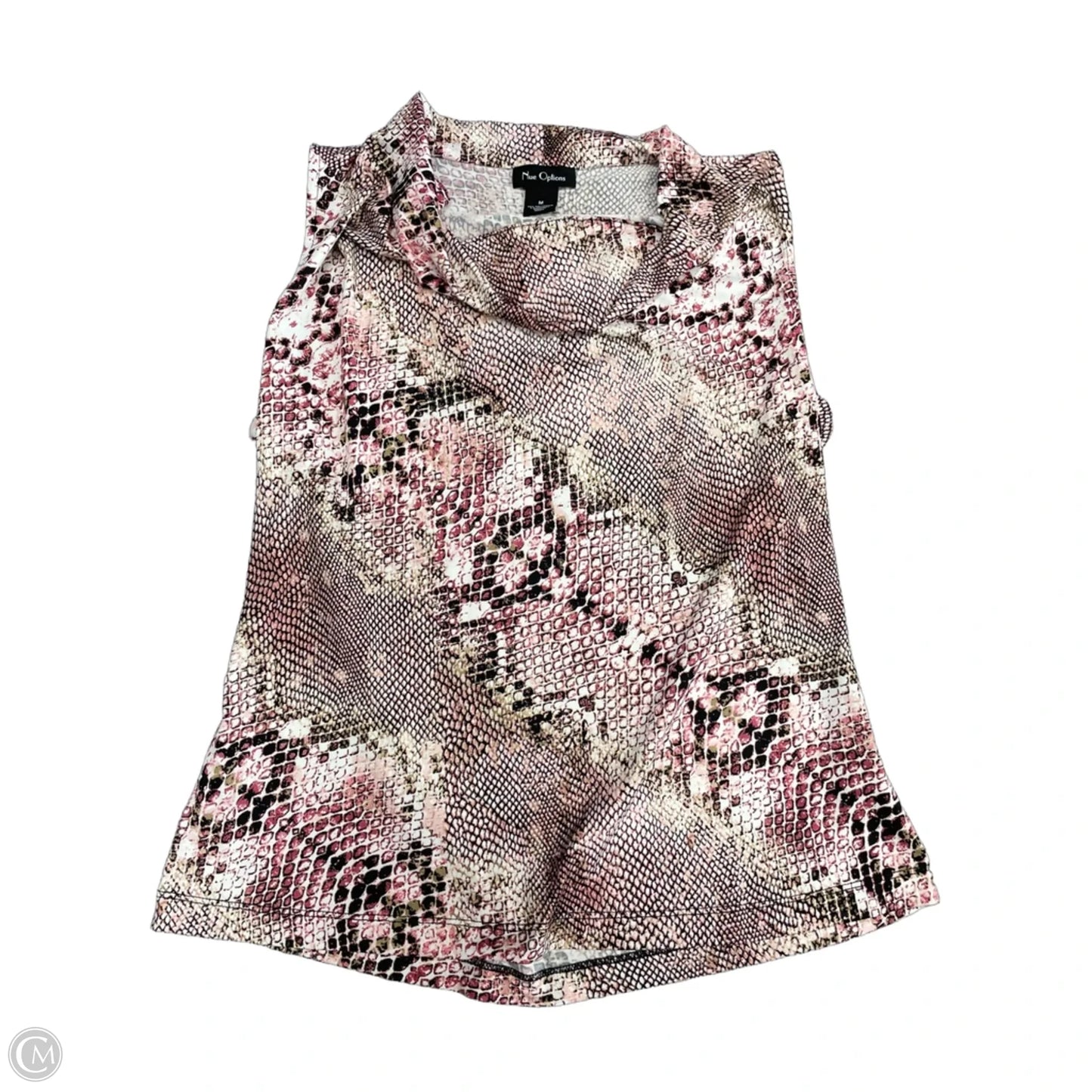 Top Sleeveless By Nue Options In Pink, Size: M