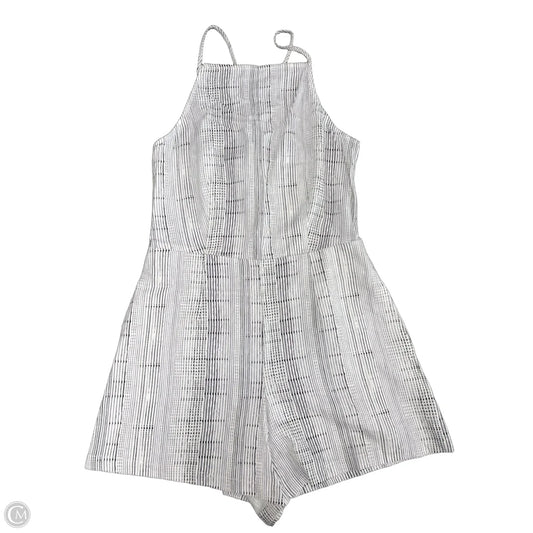 Romper By Open Edit In Black & White, Size: Xs