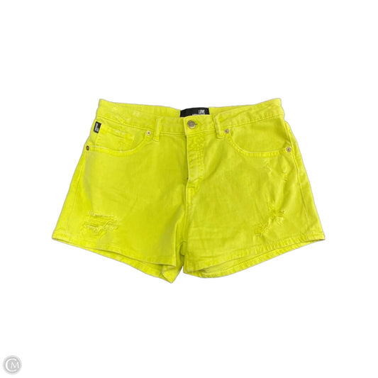 Shorts By Love Moschino In Yellow, Size: 6