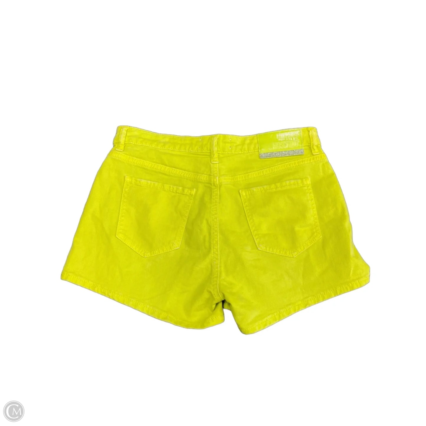 Shorts By Love Moschino In Yellow, Size: 6