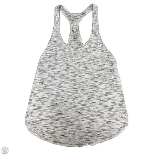 Athletic Tank Top By Lululemon In Grey, Size: M