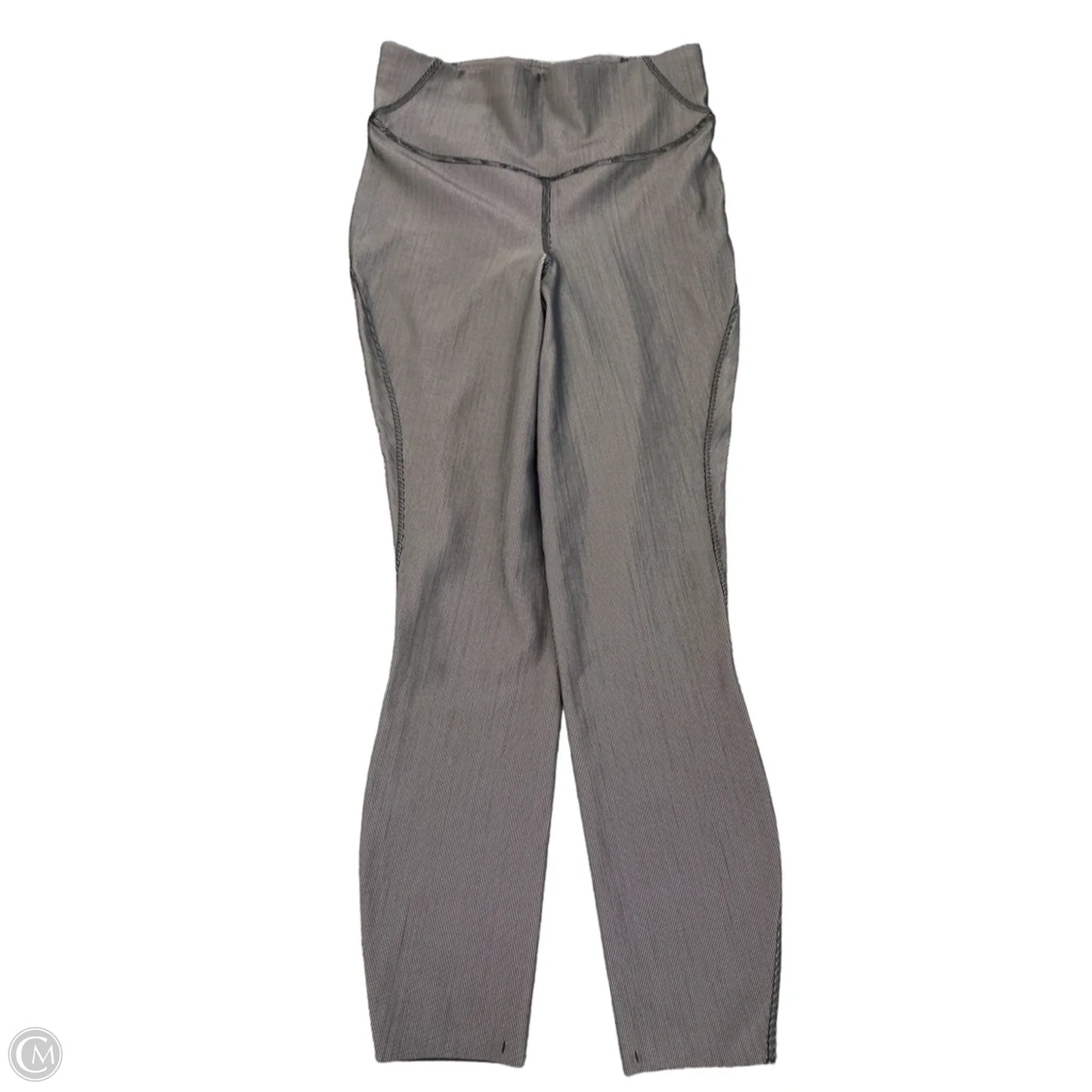Athletic Leggings By Lululemon In Black & Grey, Size: 6
