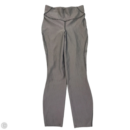 Athletic Leggings By Lululemon In Black & Grey, Size: 6