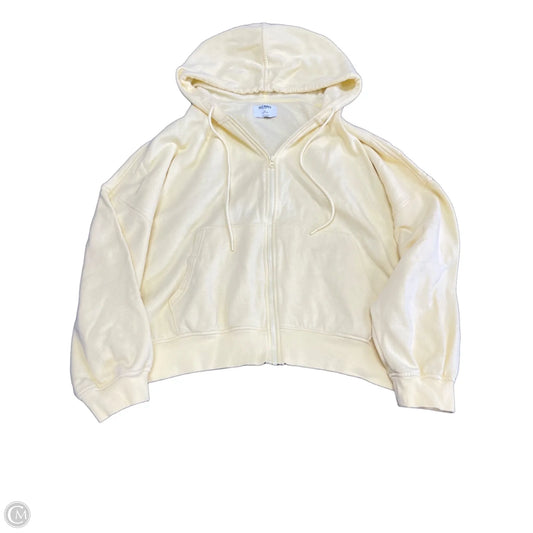 Sweatshirt Hoodie By Old Navy In Yellow, Size: 2x