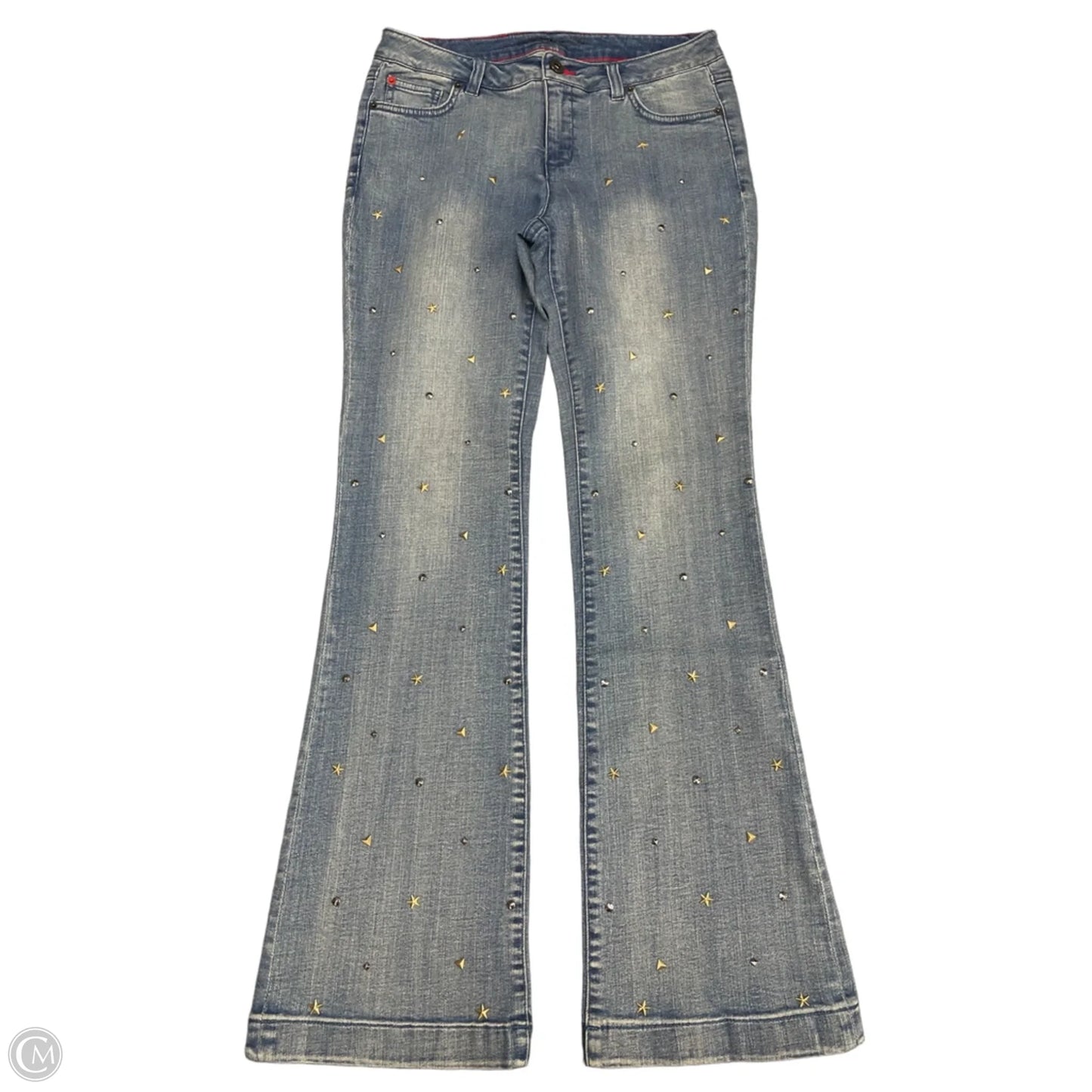 Jeans Boot Cut By Peace Love World In Blue Denim, Size: 6