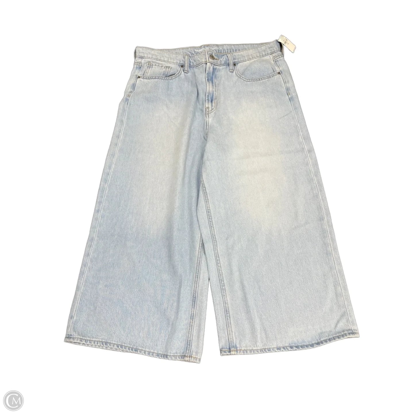 Jeans Wide Leg By Old Navy In Blue Denim, Size: 14