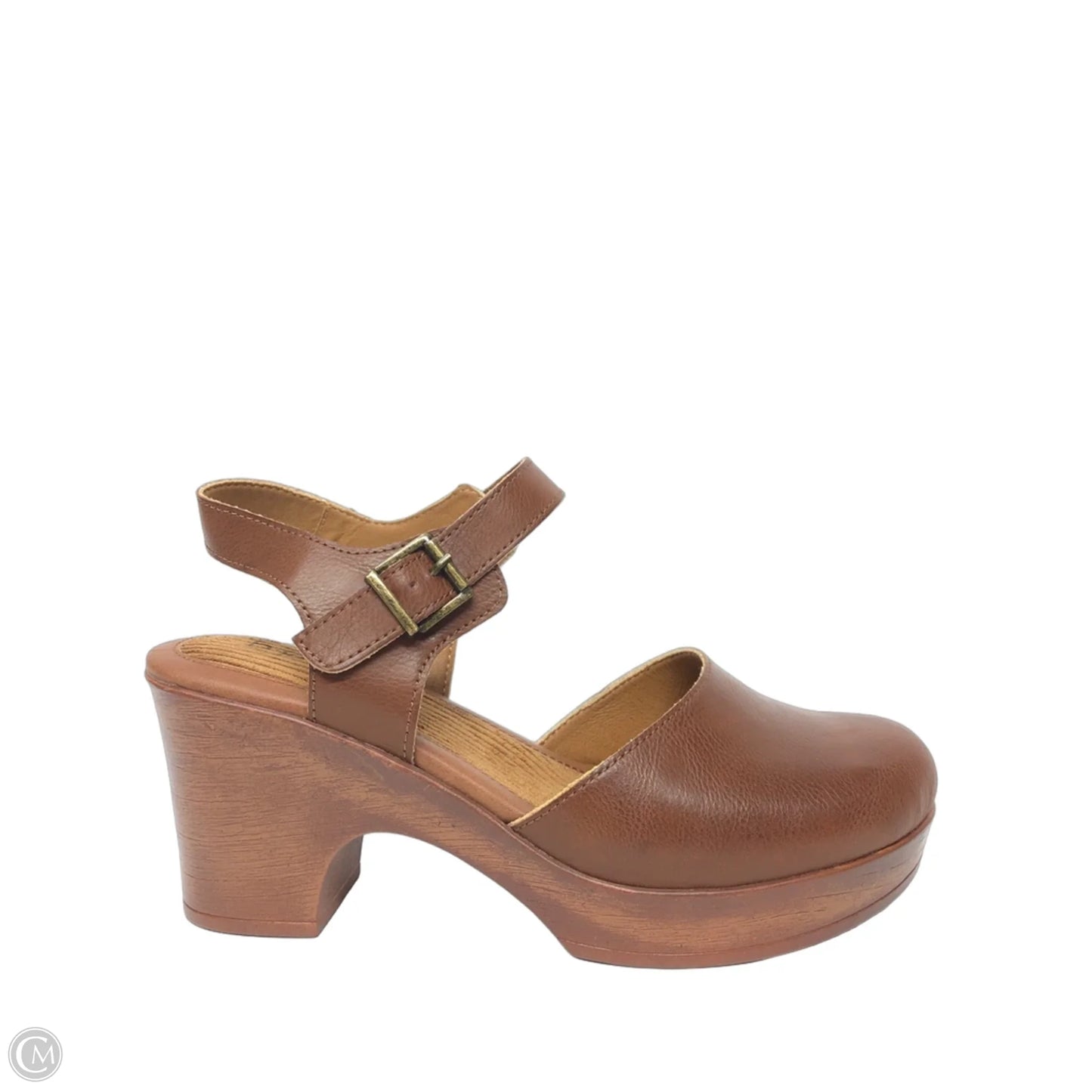 Shoes Heels Block By Boc In Brown, Size: 10