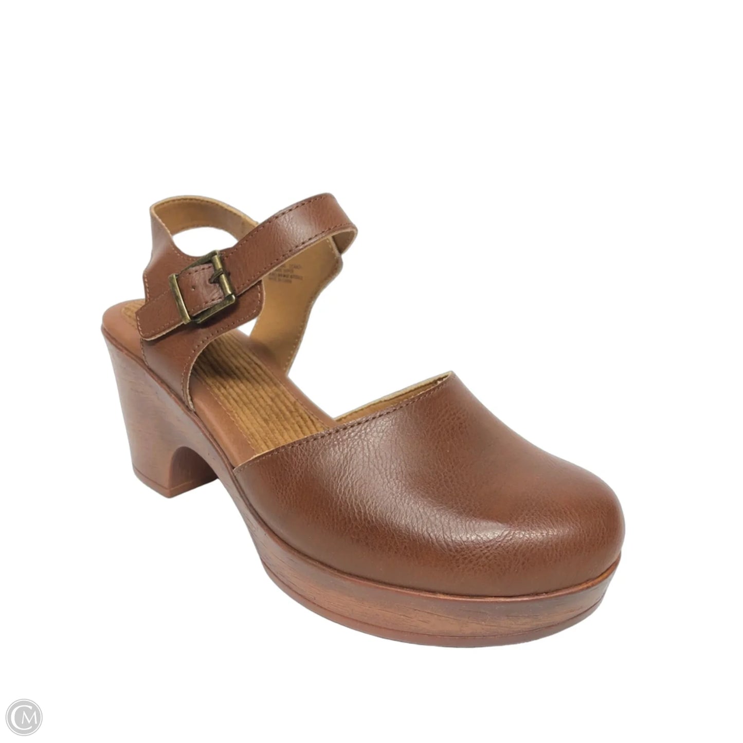 Shoes Heels Block By Boc In Brown, Size: 10