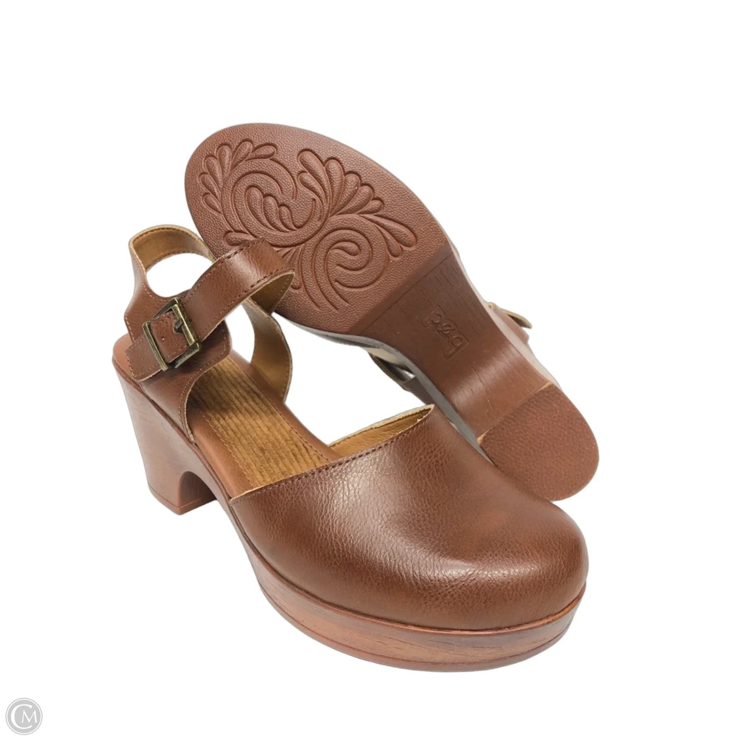 Shoes Heels Block By Boc In Brown, Size: 10