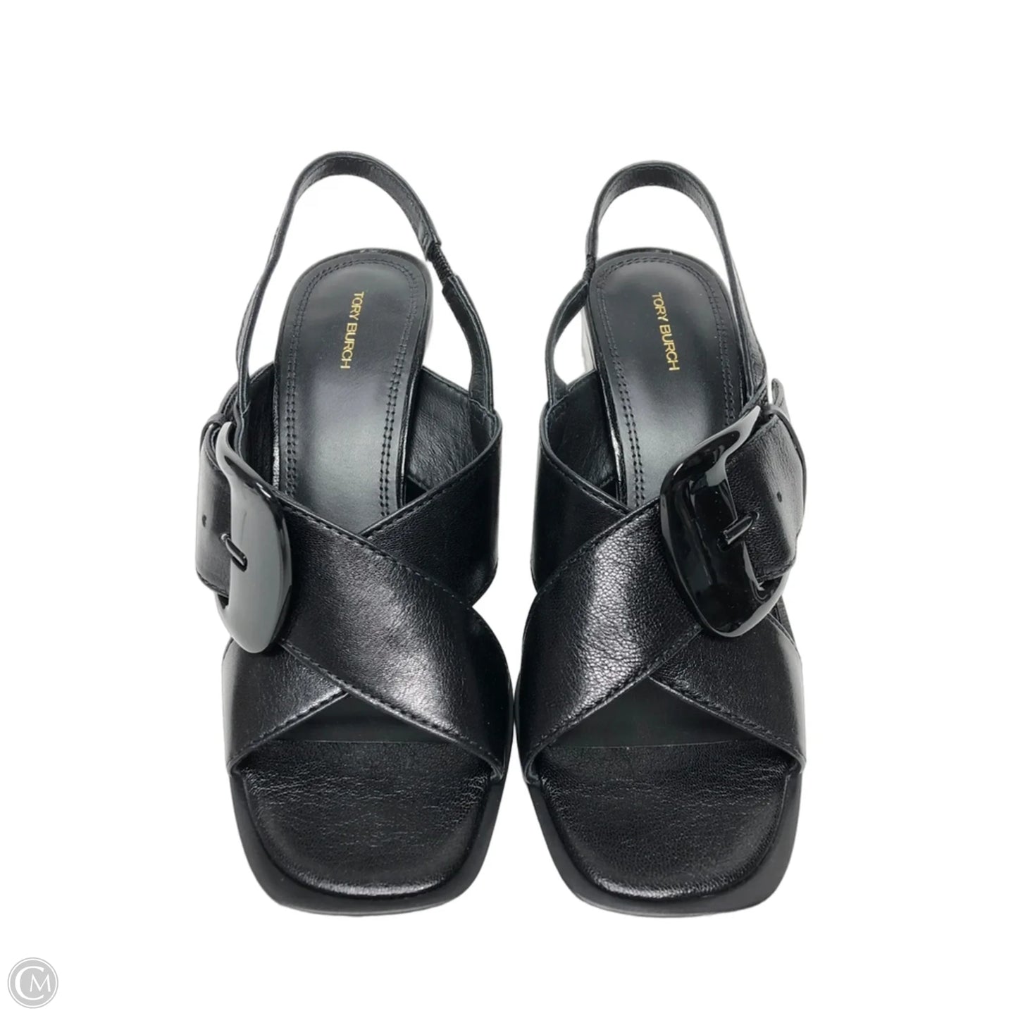 Sandals Designer By Tory Burch In Black, Size: 10