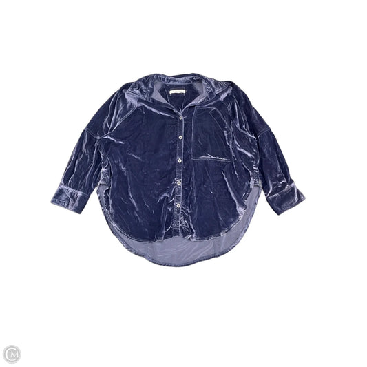 Top Long Sleeve By We The Free In Blue, Size: M
