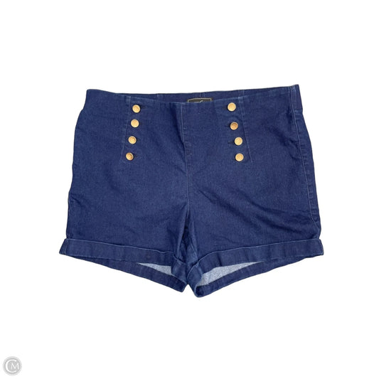 Shorts By One 5 One In Blue, Size: Xl