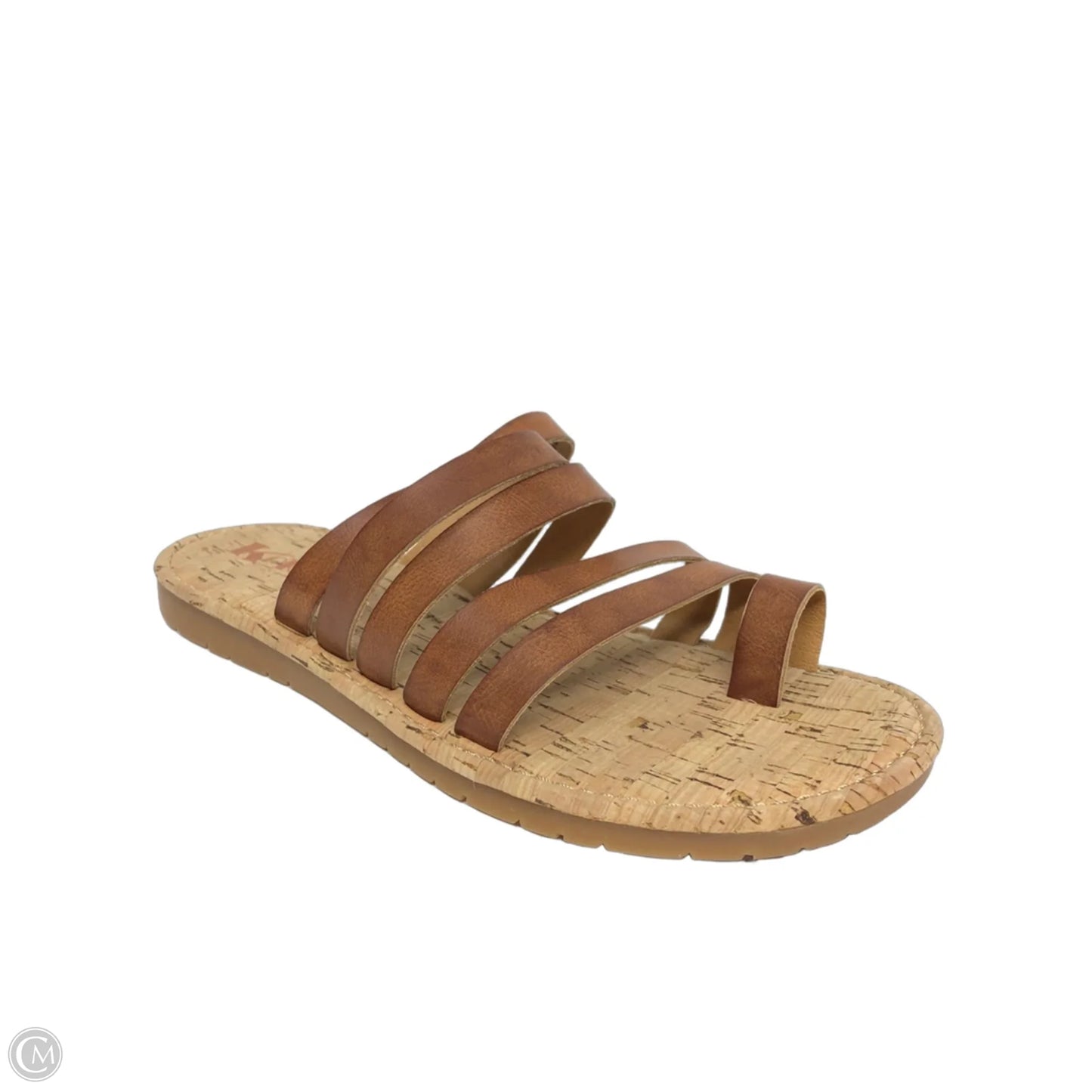 Sandals Flats By Korks In Tan, Size: 9