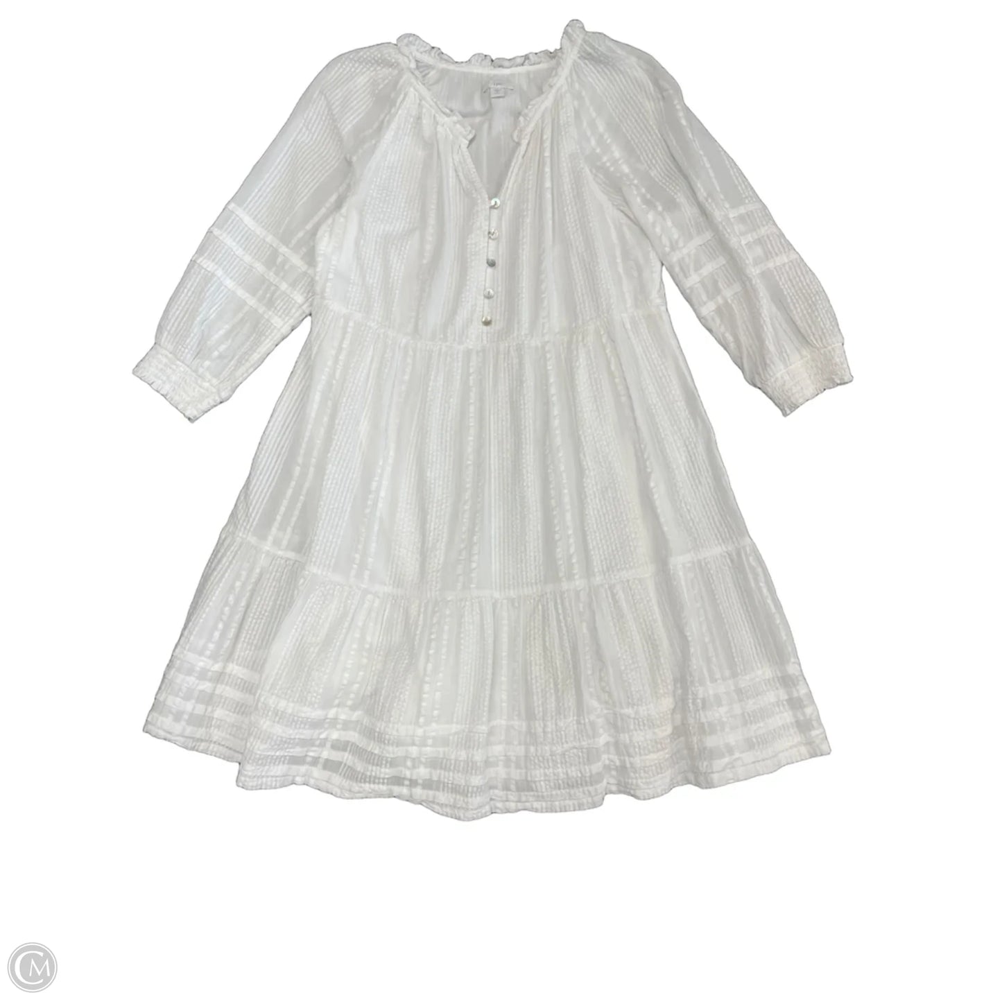Dress Casual Short By J. Jill In White, Size: Sp