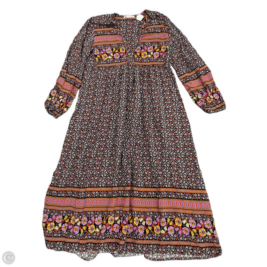 Dress Casual Midi By Clothes Mentor In Floral Print, Size: S