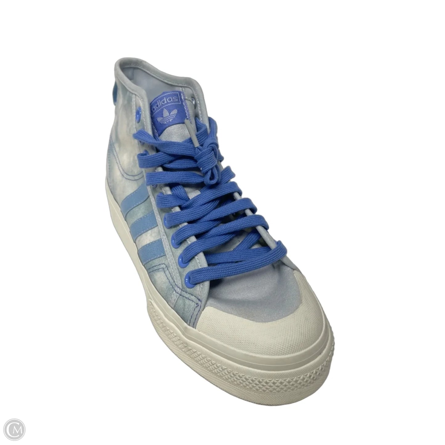 Shoes Sneakers Platform By Adidas In Blue & White, Size: 10