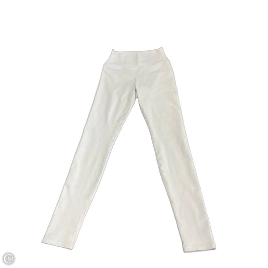 Athletic Leggings By Alo In White, Size: S
