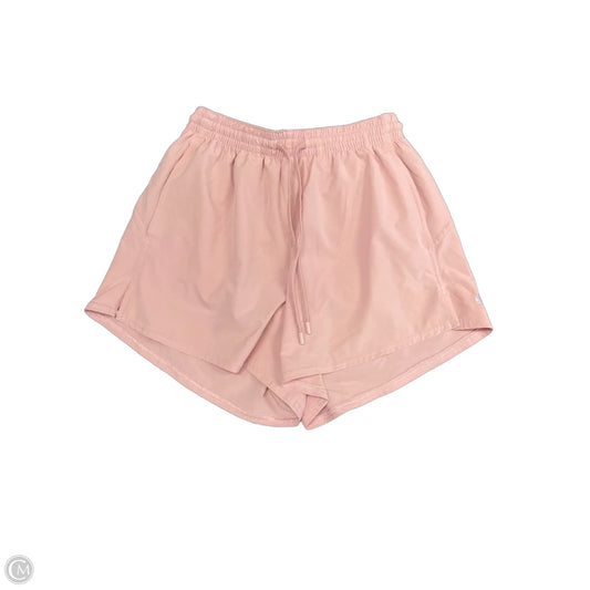Athletic Shorts By Lululemon In Pink, Size: 4