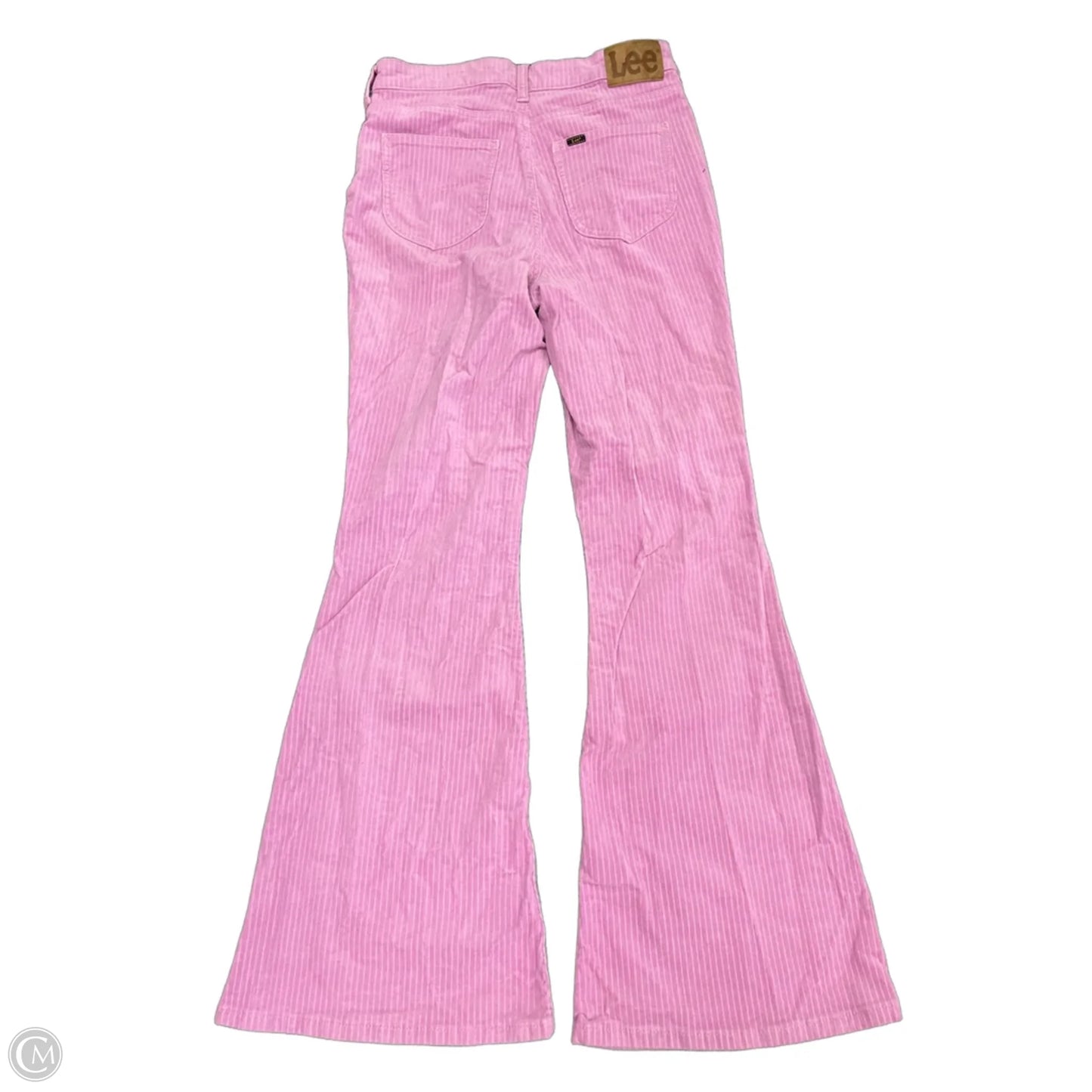 Jeans Flared By Lee In Pink, Size: 12