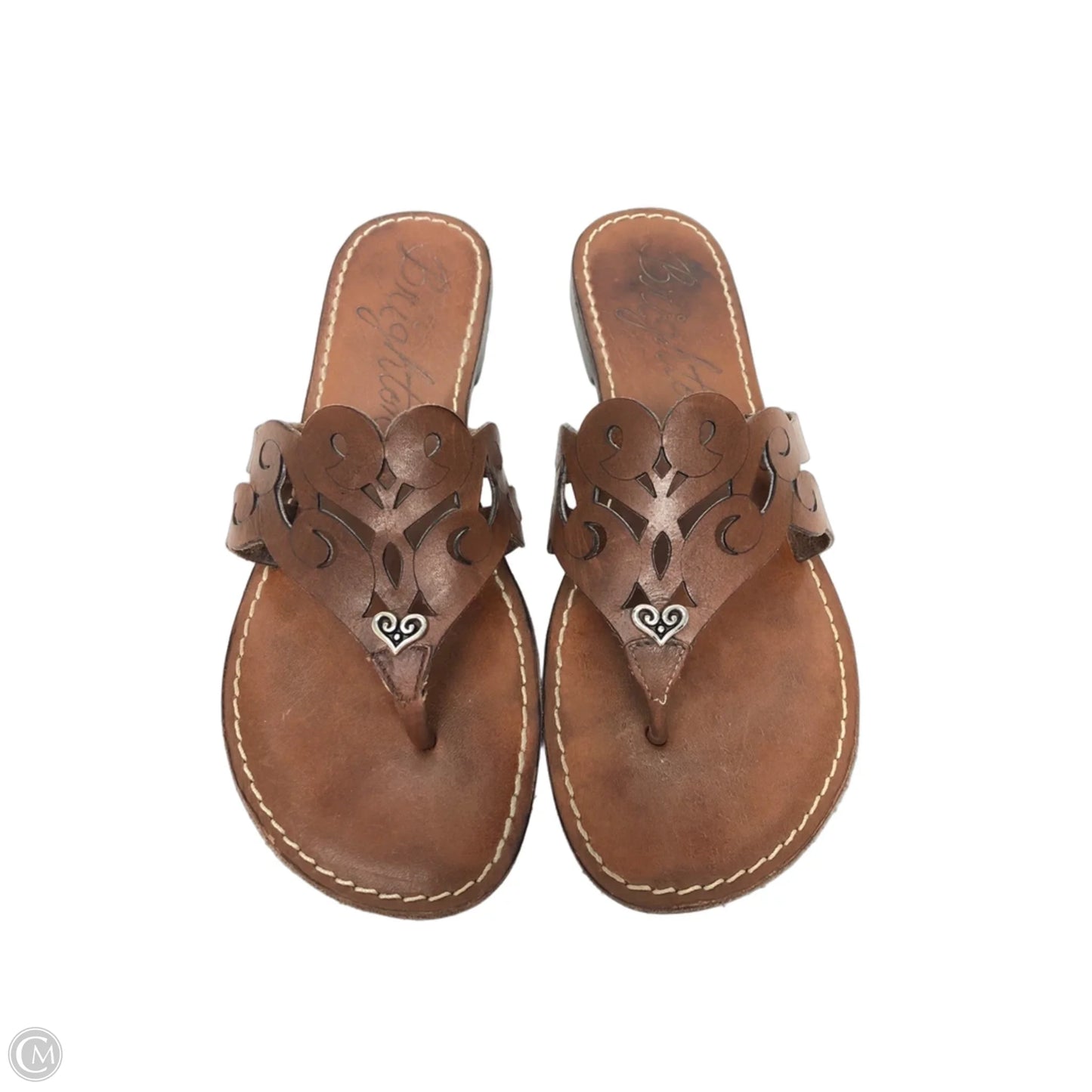 Sandals Flats By Brighton In Brown, Size: 8