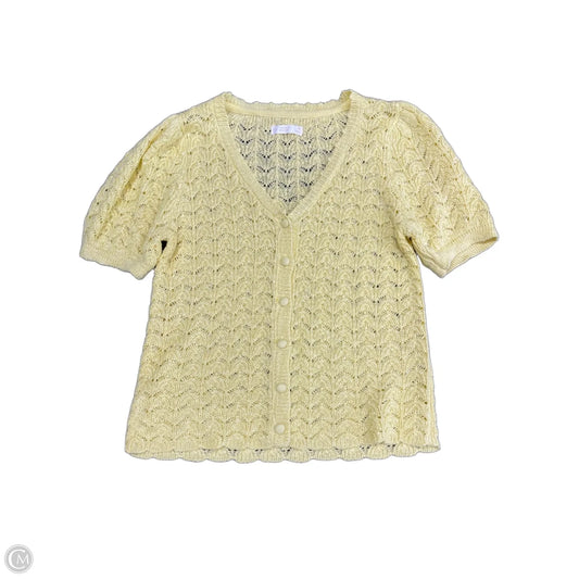 Cardigan By Lc Lauren Conrad In Yellow, Size: M