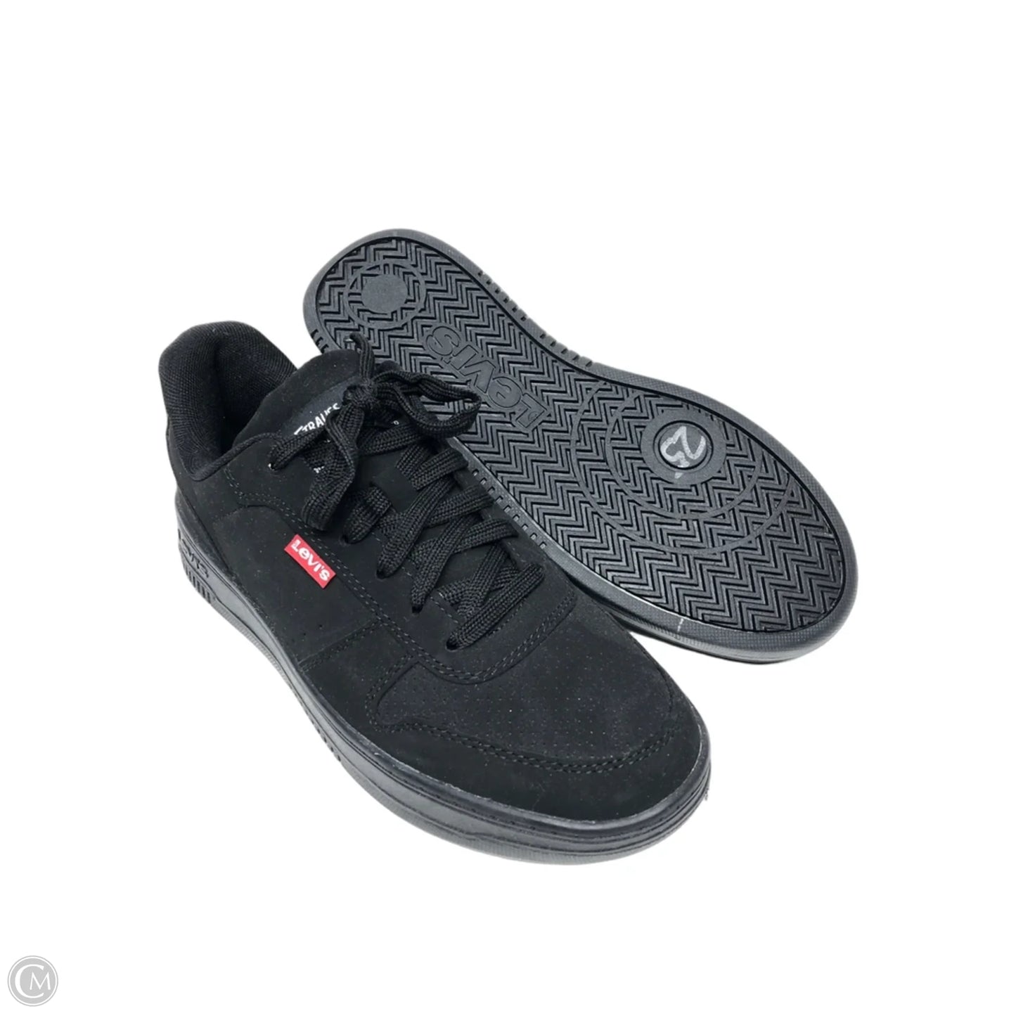Shoes Sneakers By Levis In Black, Size: 8.5