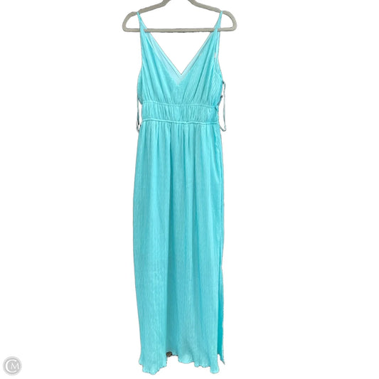 Dress Casual Maxi By Taylor In Aqua, Size: M