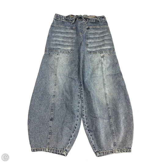 Pants Wide Leg By Bluivy In Blue Denim, Size: S