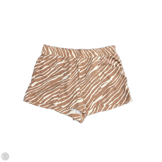 Shorts By A New Day In Brown & Cream, Size: Xl