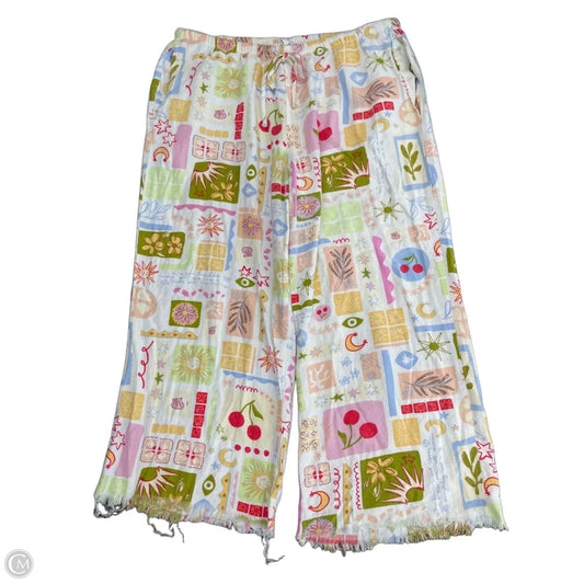 Pants Wide Leg By Cme In Multi-colored, Size: Xl