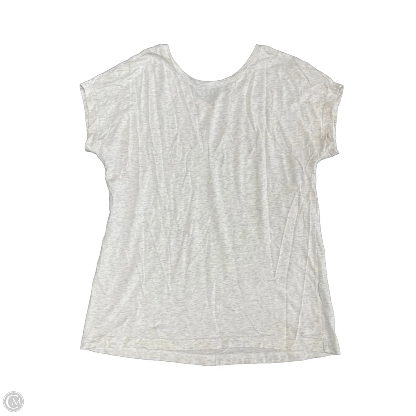 Athletic Top Short Sleeve By On In Grey, Size: S