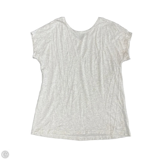 Athletic Top Short Sleeve By On In Grey, Size: S