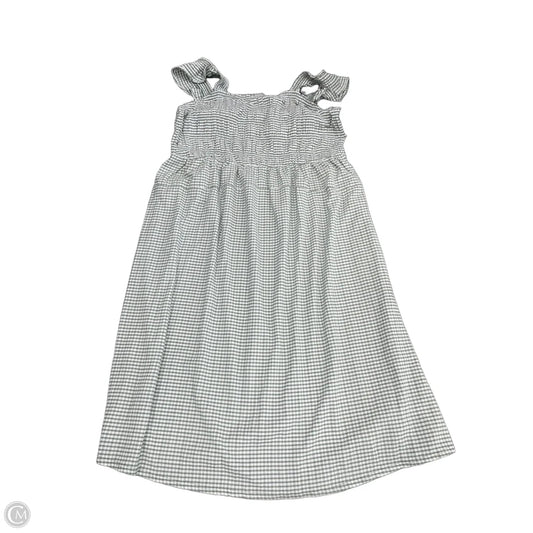 Dress Casual Short By Old Navy In Green & White, Size: 3x