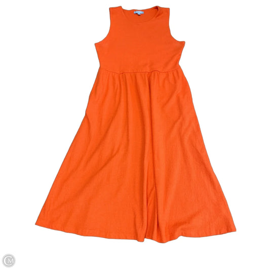 Dress Casual Midi By Draper James Rsvp In Orange, Size: M