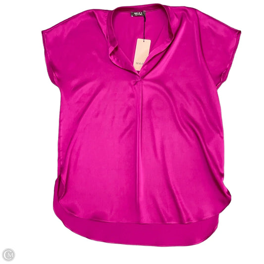 Top Short Sleeve By Clothes Mentor In Purple, Size: M
