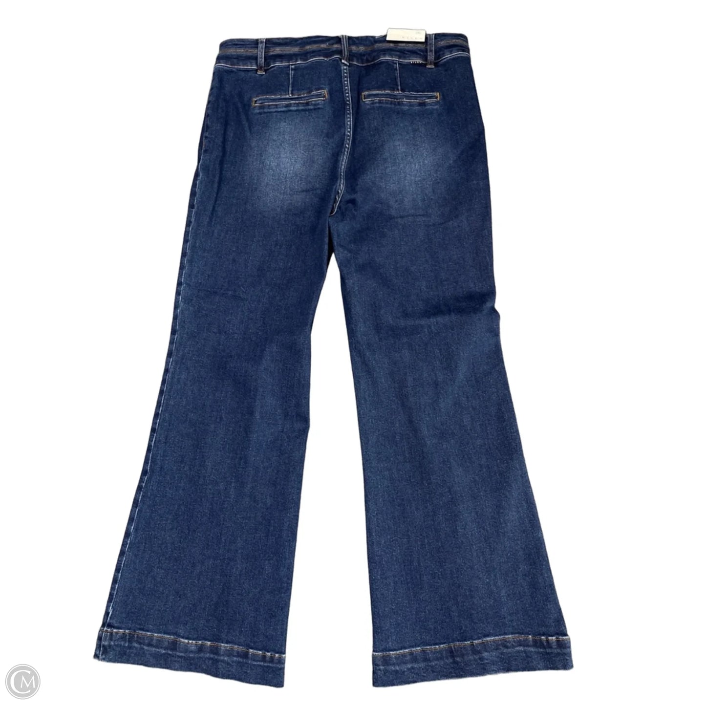 Jeans Wide Leg By Risen In Blue Denim, Size: 3x