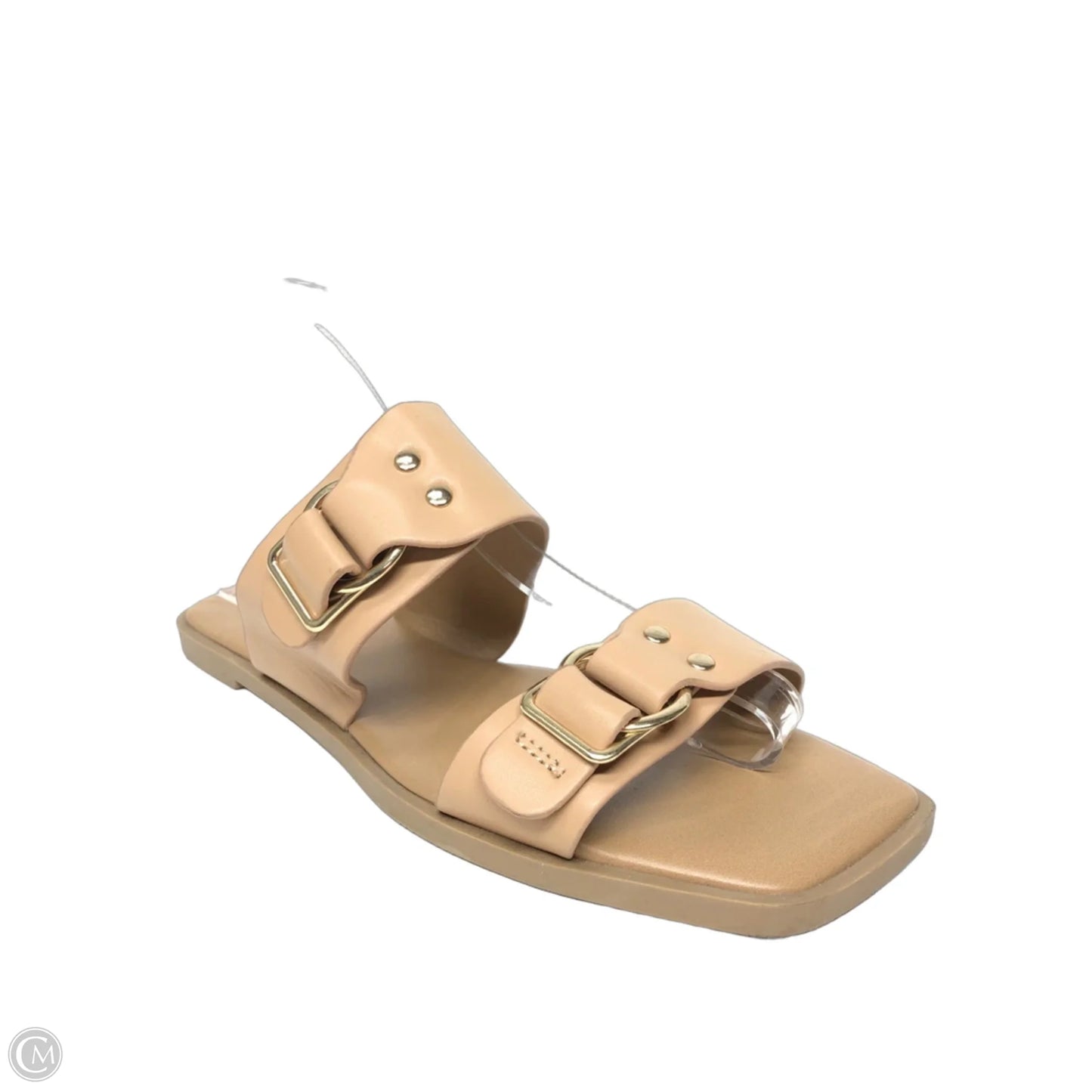Sandals Flats By Soda In Tan, Size: 9