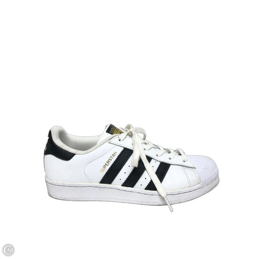 Shoes Sneakers By Adidas In Black & White, Size: 8